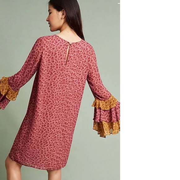 NWT Anthropologie Lanara shift dress SP new with tag petite small - Picture 2 of 9